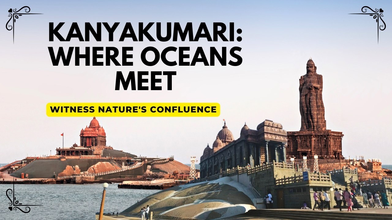 ಭಾರತದ Last Point Kanyakumari 🇮🇳| Gandi Mandapam | Vivekananda Statue| Must Visit Place in Tamil Nadu