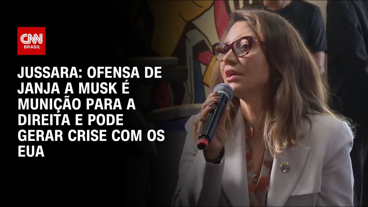 Jussara: Ofensa de Janja a Musk é munição para a direita e pode gerar crise com EUA | CNN PRIME TIME