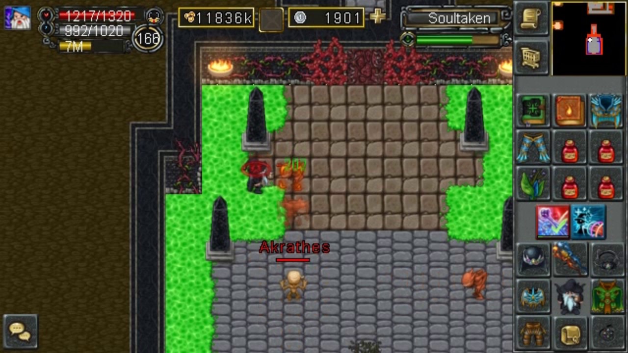 TibiaME : Akrathes Solo (Sem pot) W2