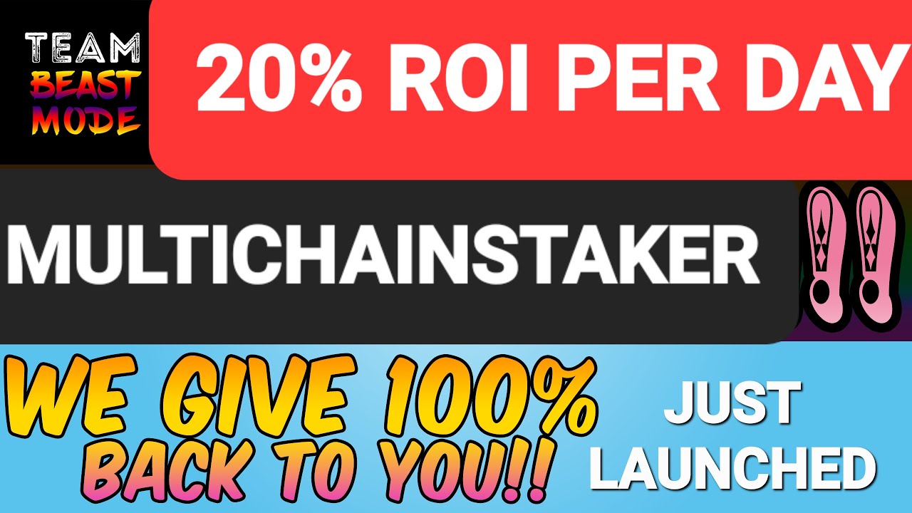 MULTICHAINSTAKER JUST LAUNCHED TODAY! PASSIVE INCOME STRATEGY *OUTDATED* Join SPLASSIVE DRIP TRUNK