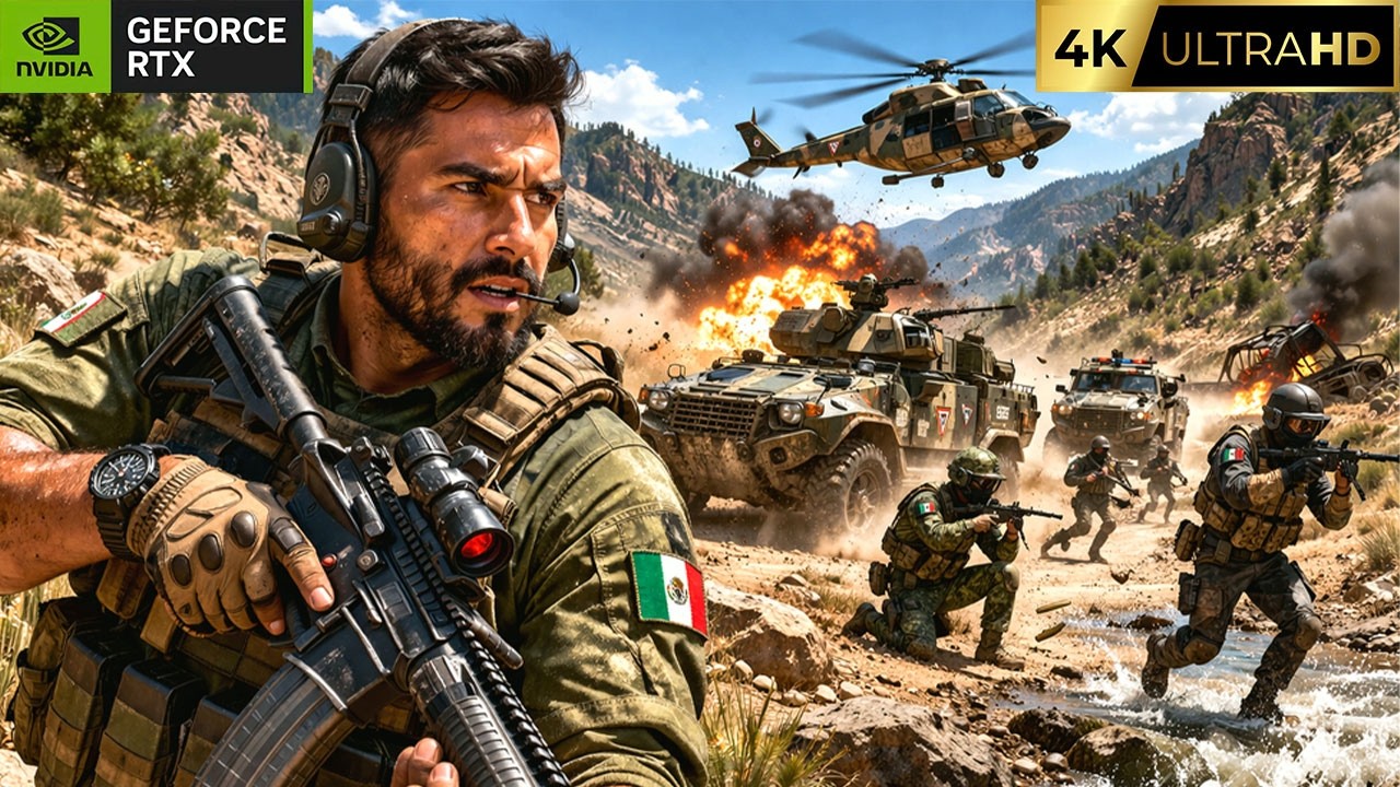 Mexican Cartel Ambush: The Las Almas Incursion | ULTRA REALISM CoD MW2