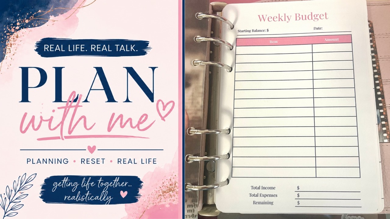 Plan with Me | My Weekly Budget Routine