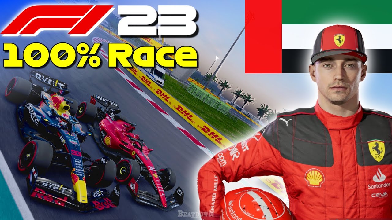 F1 23 - Let's Make Leclerc World Champion #23: 100% Race Abu Dhabi