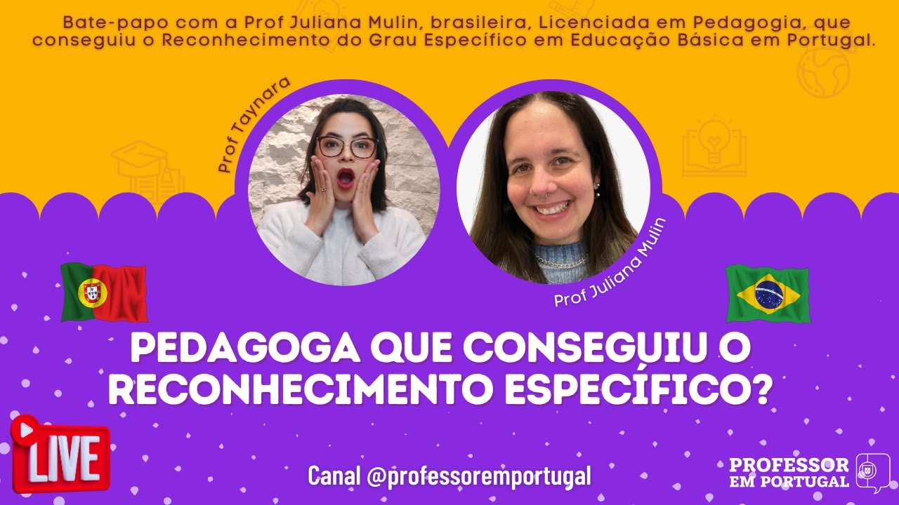 Pedagoga com Reconhecimento Específico do Grau? 😱