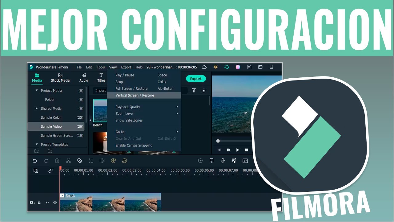La Mejor CONFIGURACIÓN al EXPORTAR VIDEOS de FILMORA | Mejor COMPRESIÓN de VIDEO para YOUTUBE