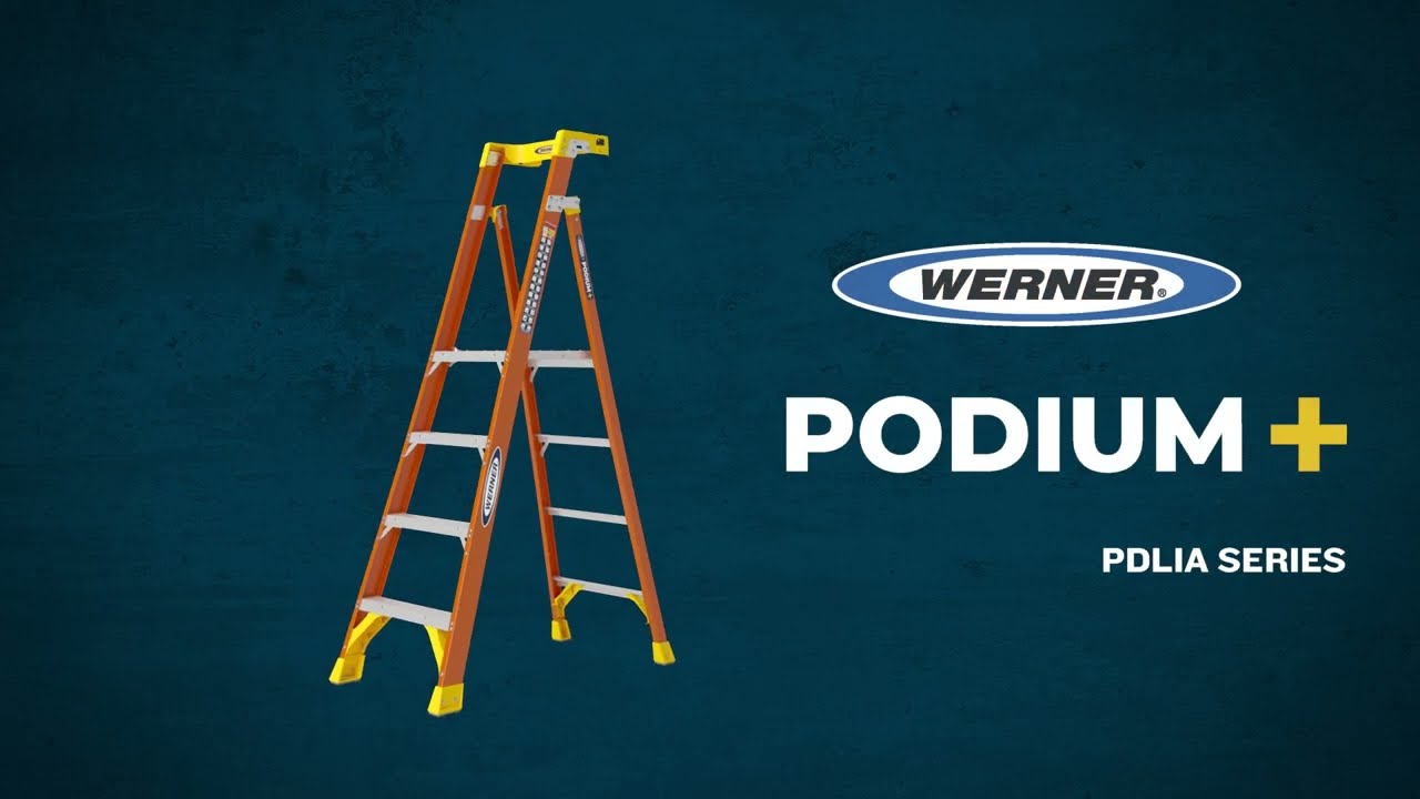 Werner Ladder - PDLIA - PODIUM Plus Ladder