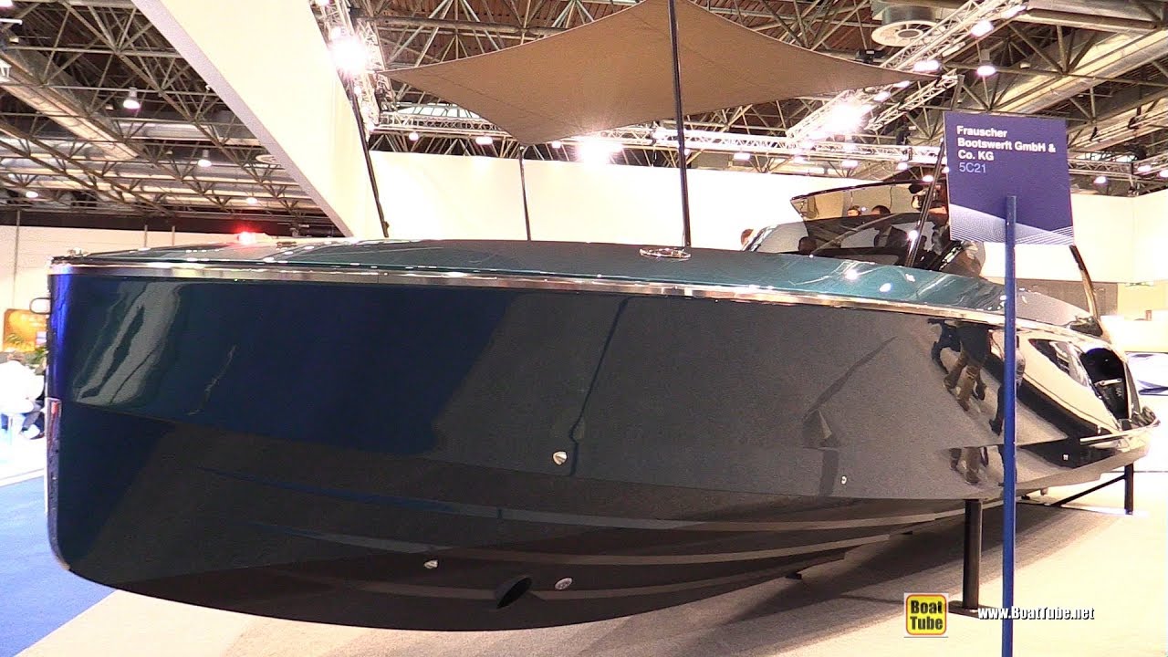 2020 Frauscher 1414 Demon Air Motor Yacht - Walkaround Tour - Debut at 2020 Boot Dusseldorf