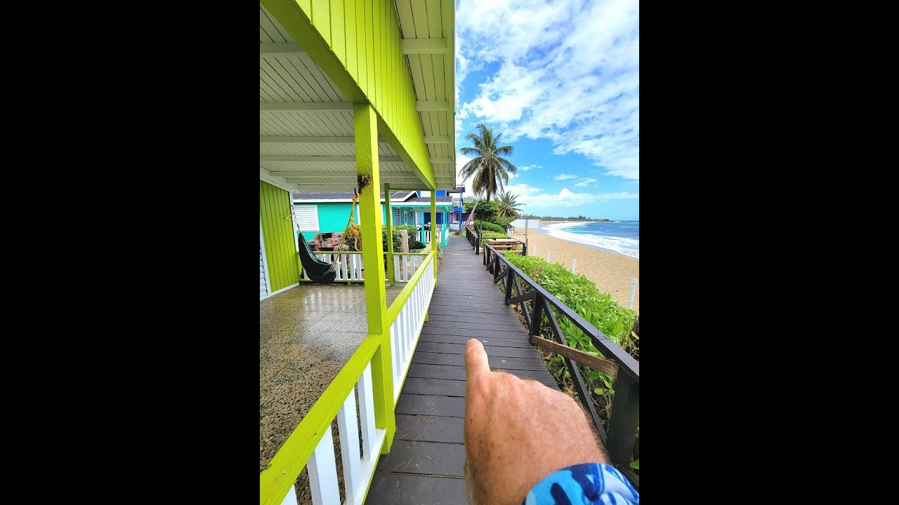 [Pa' Quedarse] las Casitas Playeras 🏡😍 Mas Pintorescas ❤️ Frente por Frente la Playa 🌴🇵🇷 Parador PR