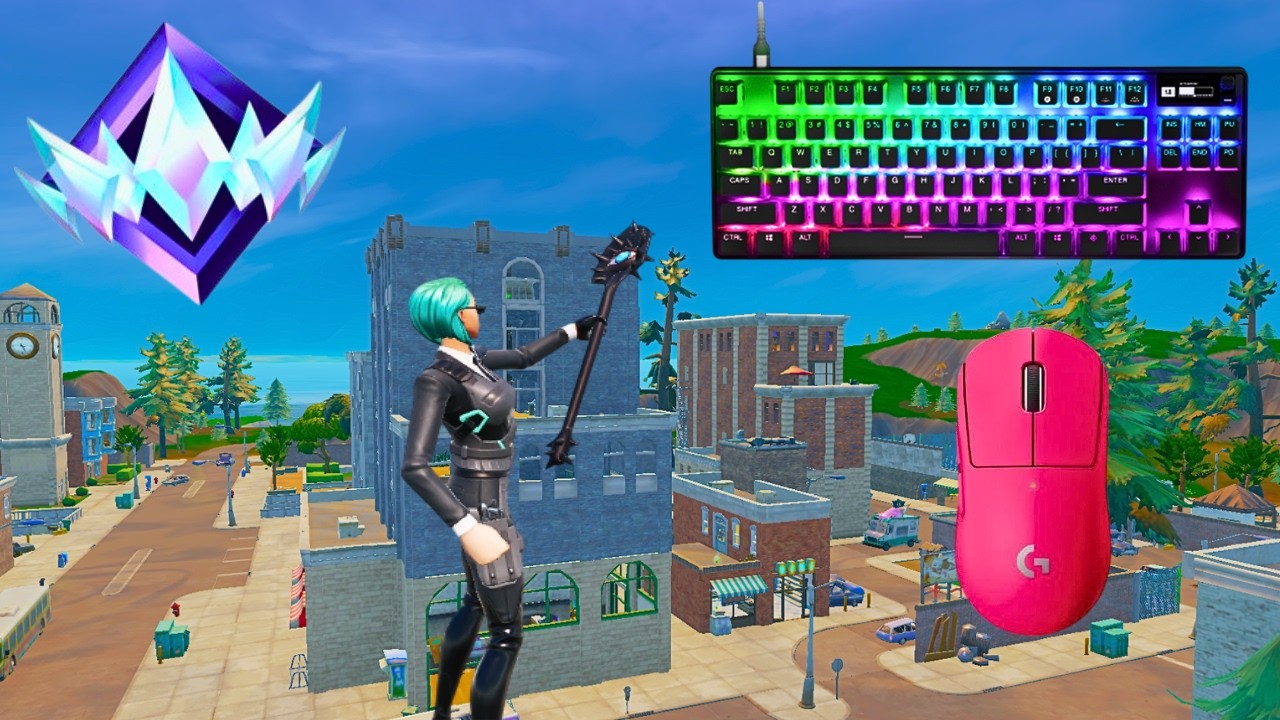 Fortnite Unreal Ranked Reload | Keyboard & Mouse Gameplay | 240 FPS  | 4K
