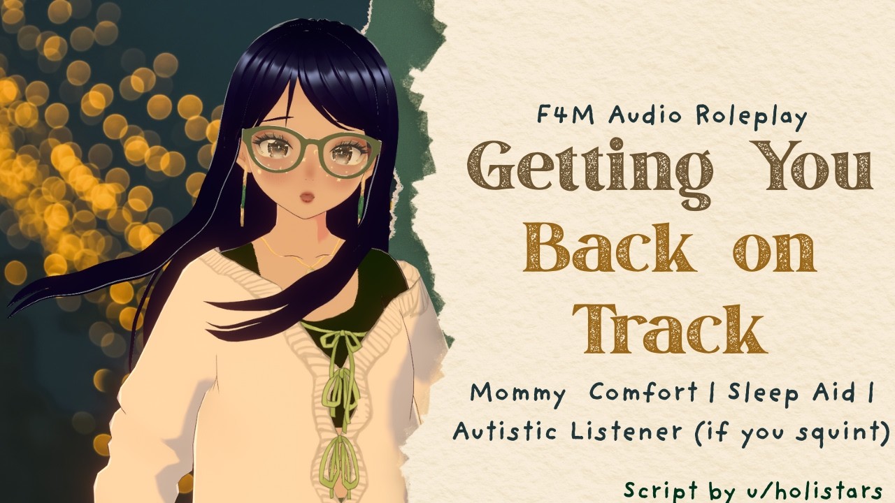Getting You Back On Track | F4M Audio Roleplay | GFE | Mommy Comfort | Sleep Aid | Autistic Listener