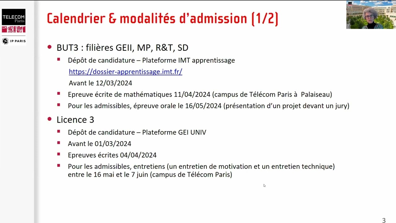 [Apprentissage] JPO 2024 #3 Modalit&eacute;s d'admission