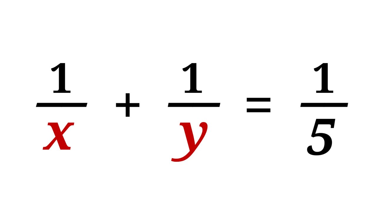 A Nice Equation | Math Olympiad Question | You should be able to solve this