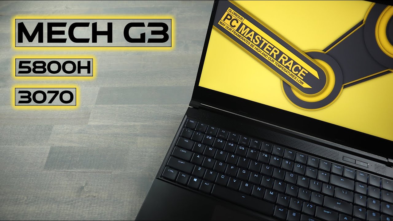 MECH G3 Reviewed! (5800H 3070 1440p 165hz)