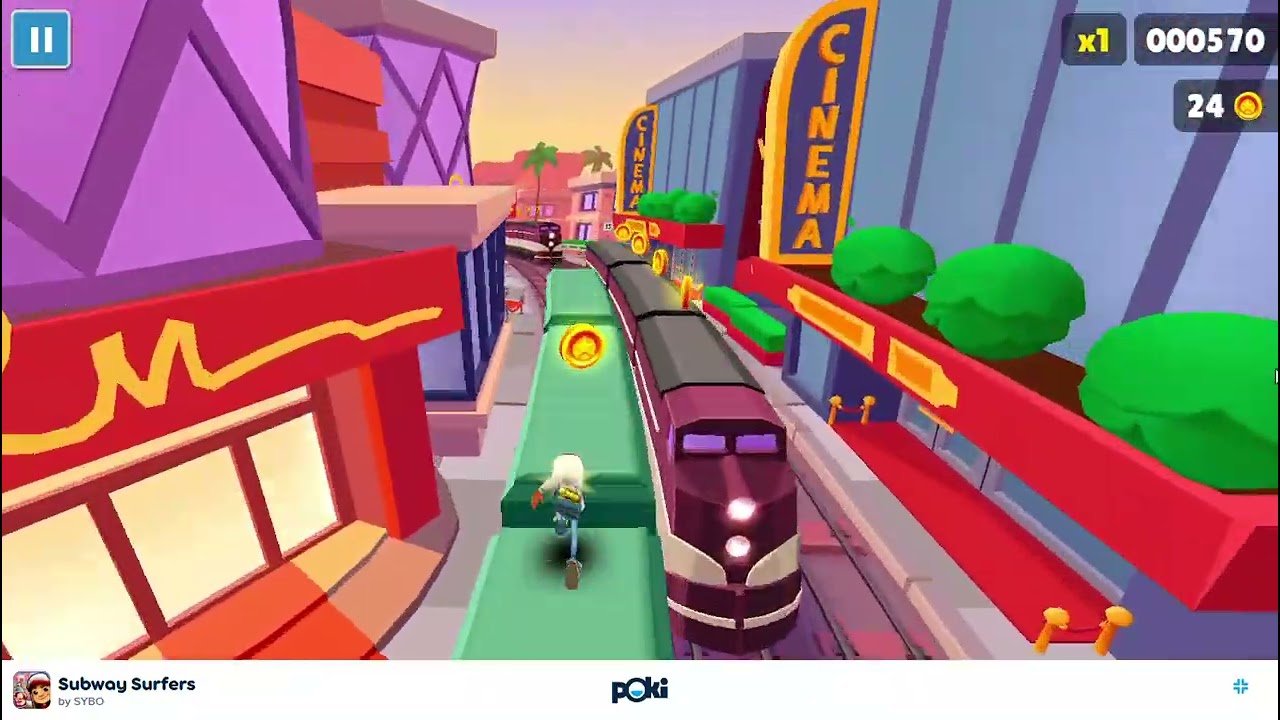 SUBWAY SURFERS  Poki  #subwaysurfers #pokigames #explorepage