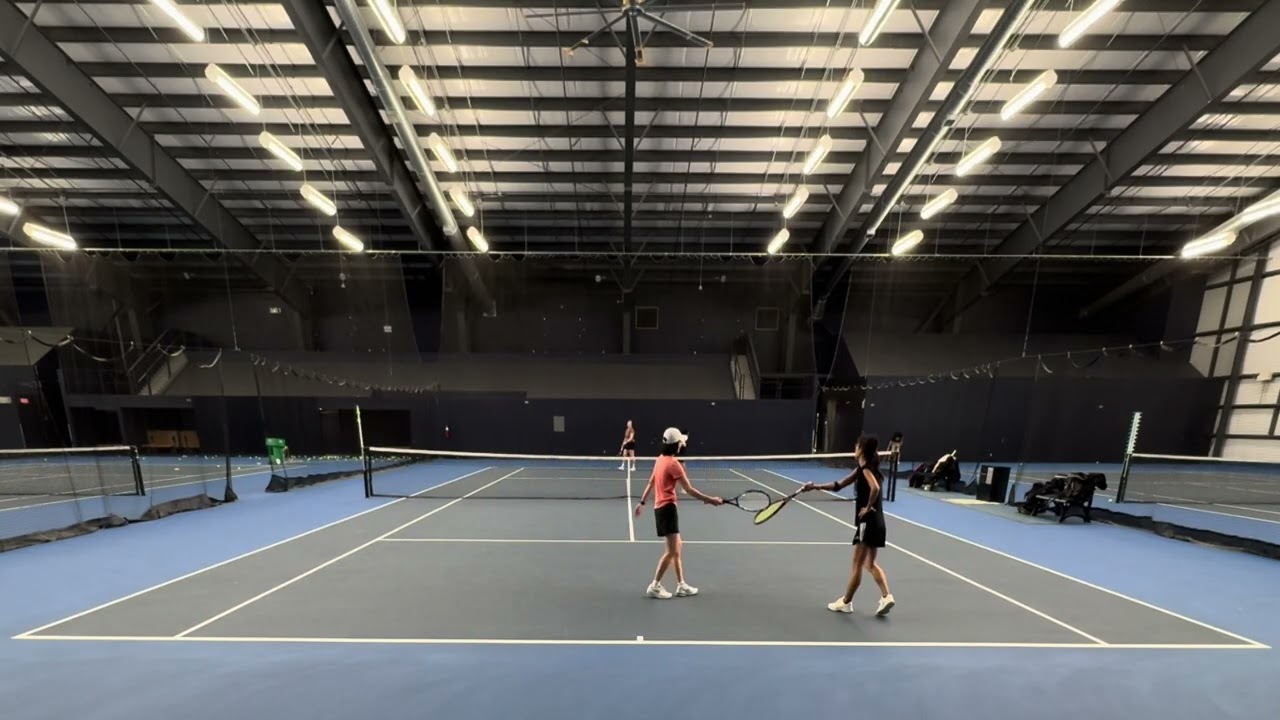 Women’s doubles NTRP3.5 1st set Iwona Edith vs Yukiko Fumi