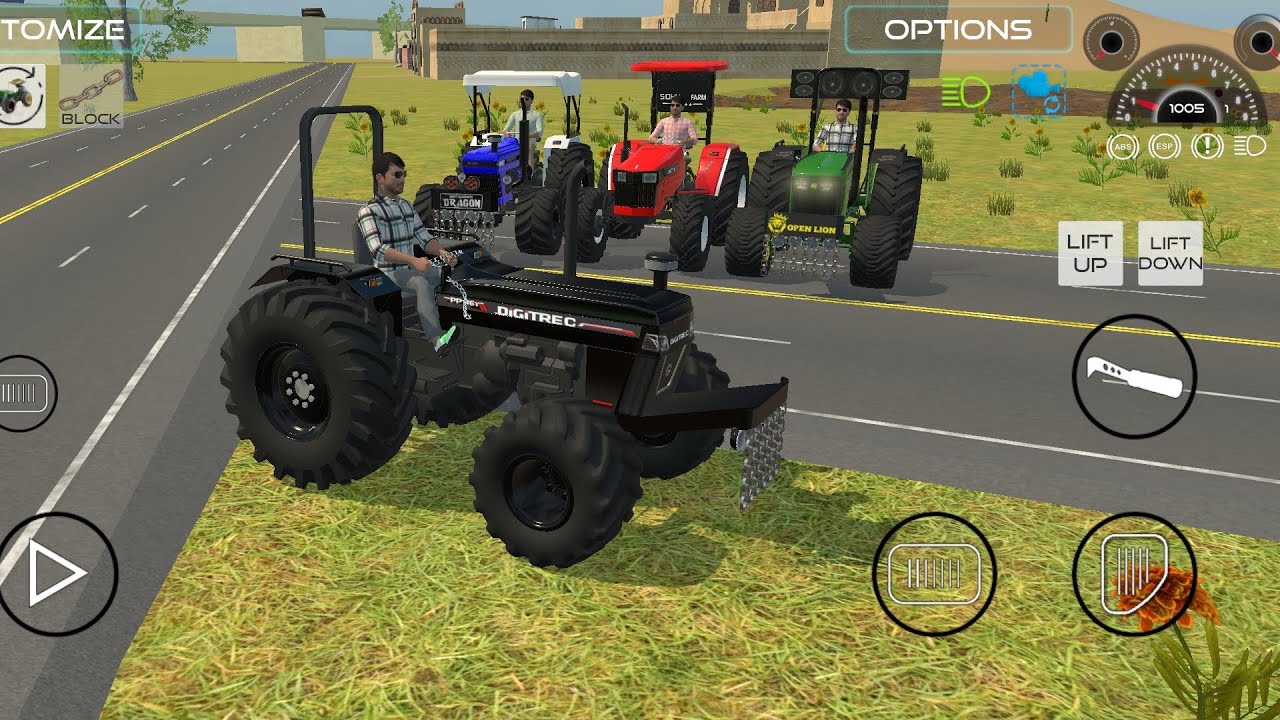 Jai Shri Ram IndianVehicleGame driving🔥tractor 4×4 offroading gameplay in game🎮support me guys pls🎮🙏