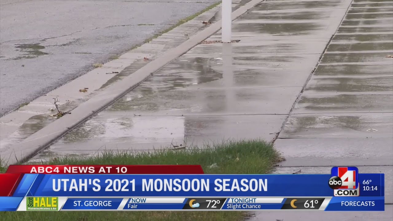 Utah's 2021 monsoon season