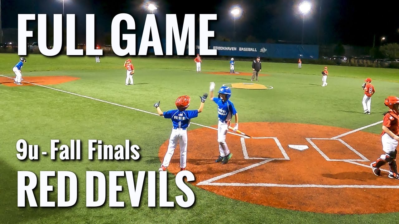 Full Game - Connor 9u Waves - Fall Finals vs Red Devils