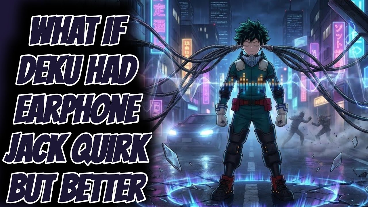 What if deku had earphone jack quirk but better than kyoka jiro