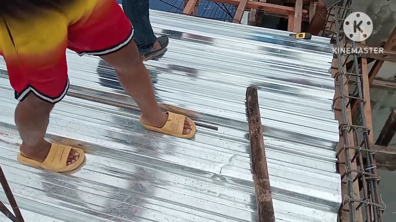 How to lock a steel deck.