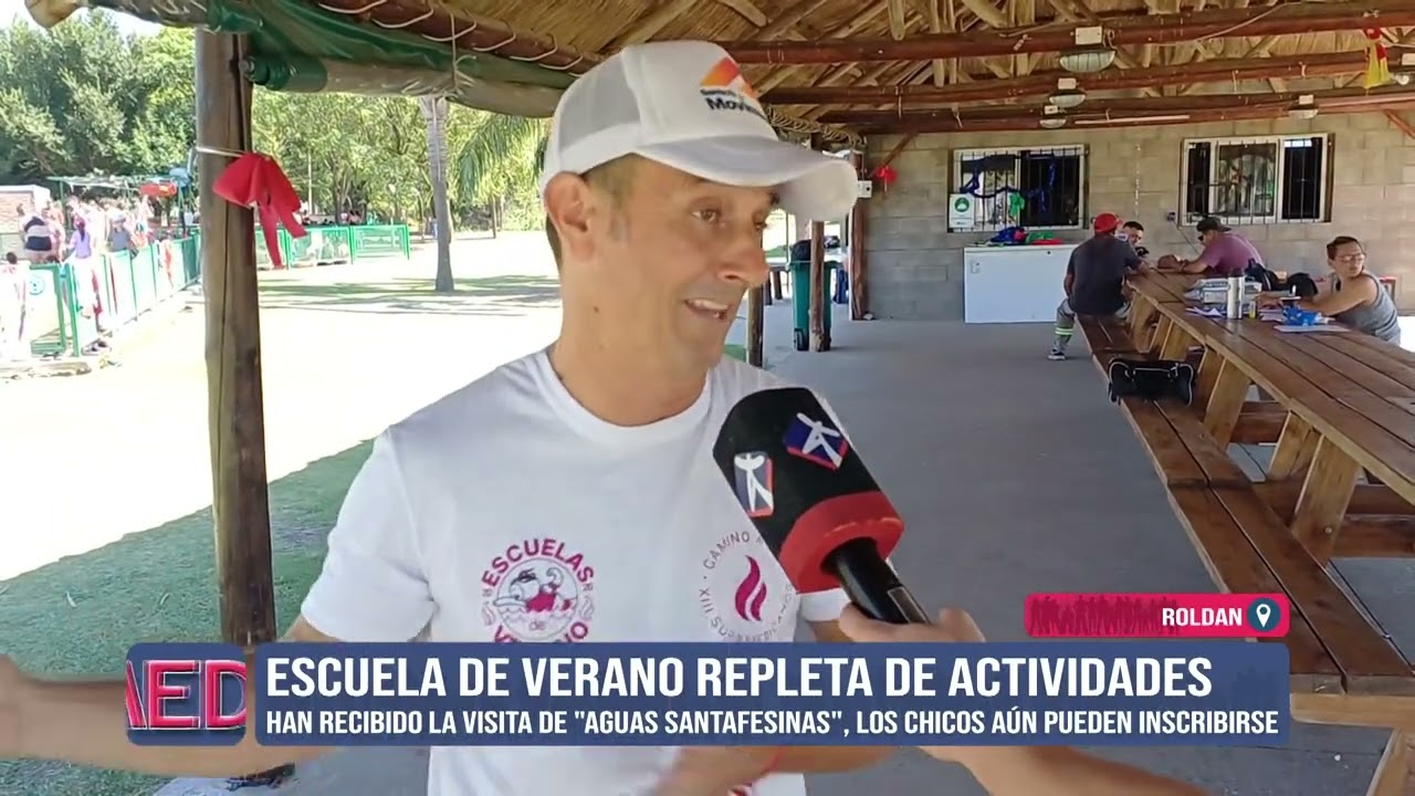 "Escuela de verano" en Roldán