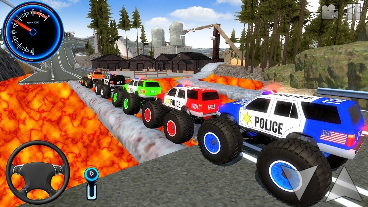 Impossible Car Stunts Driving   Sport Monster Truck Impossible Driver #2   Android GamePlay fhd