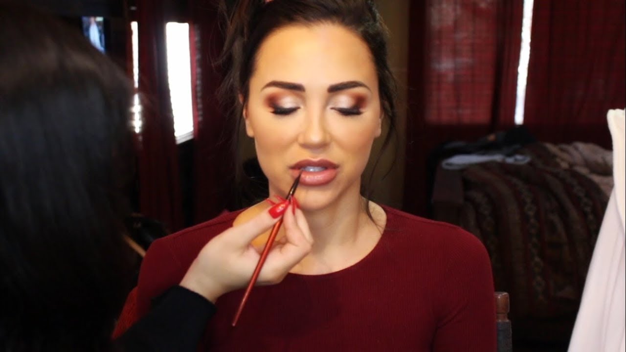 Glam Sesh - Ana Cheri Big Bear Photoshoot Makeup Application