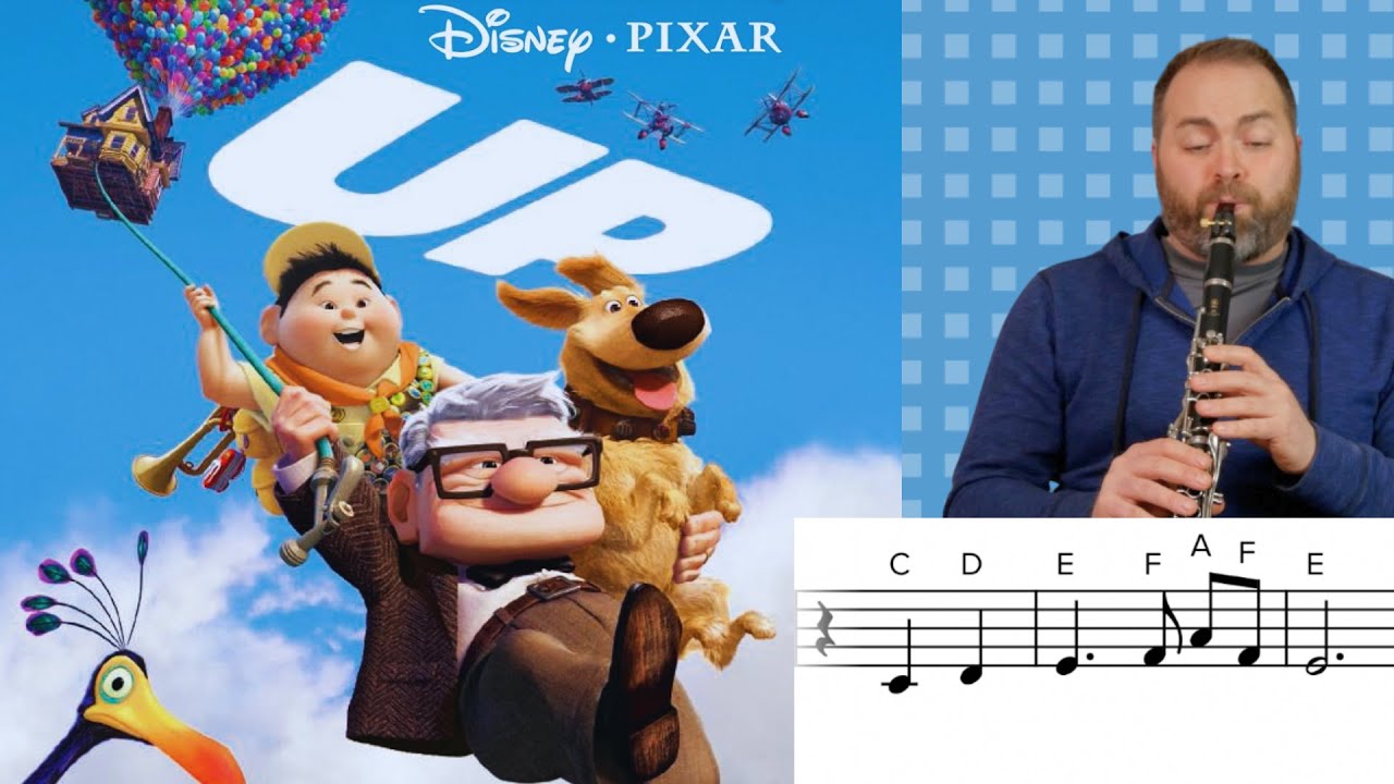 Play the Theme from UP (PIXAR) on Clarinet!
