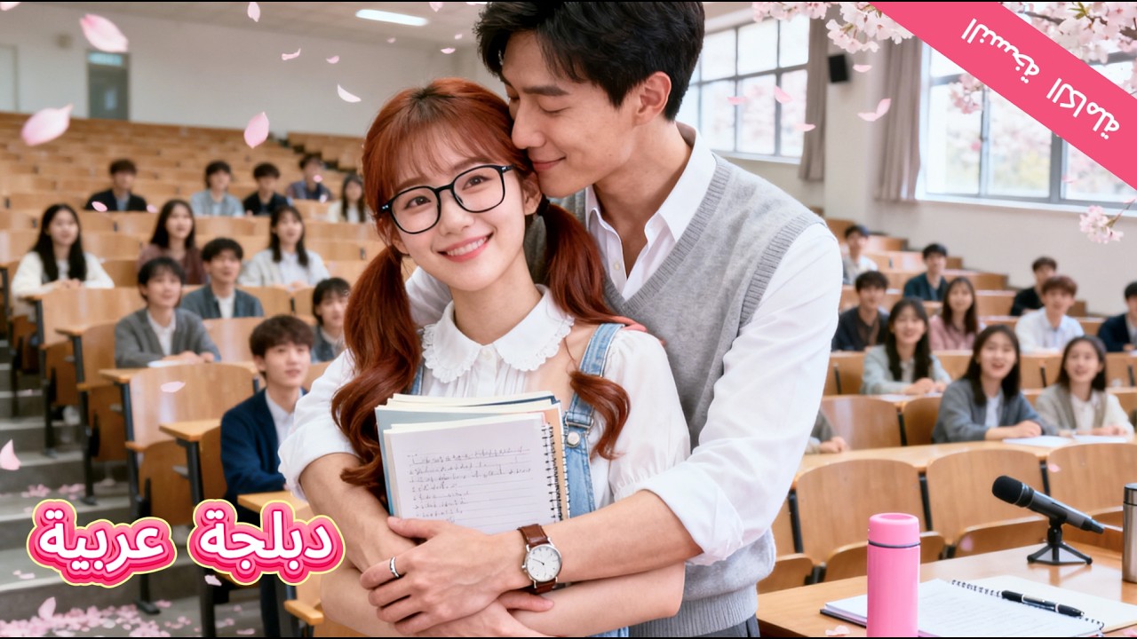 💘【دبلجة عربية】تزوجت أستاذها البارد… أمام الناس أستاذ صارم، وفي البيت يعاملها كأميرة