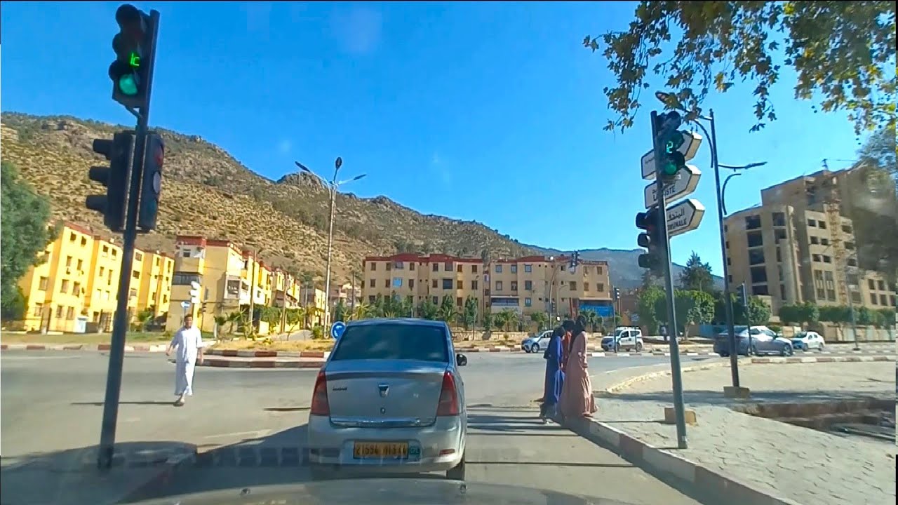 تابعو آخر جولة في مدينة عين الدفلى AIN DEFLA CITY SCENIC DRIVE