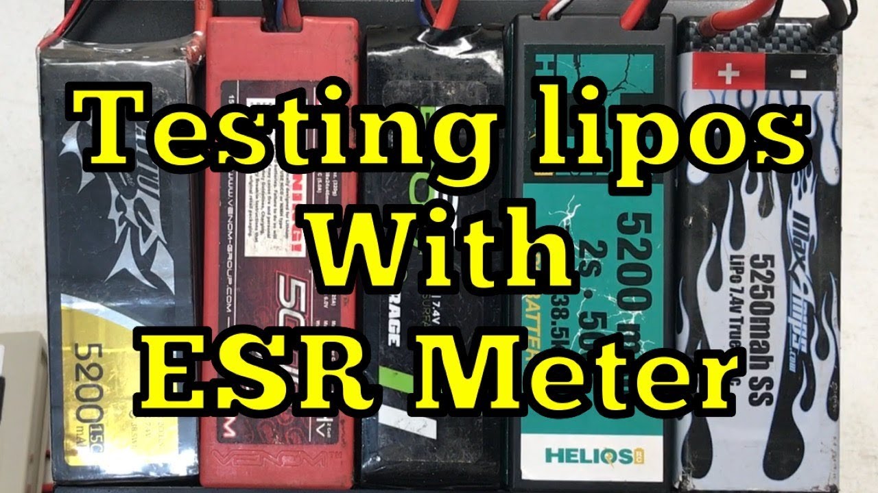 Lipo testing with ESR meter