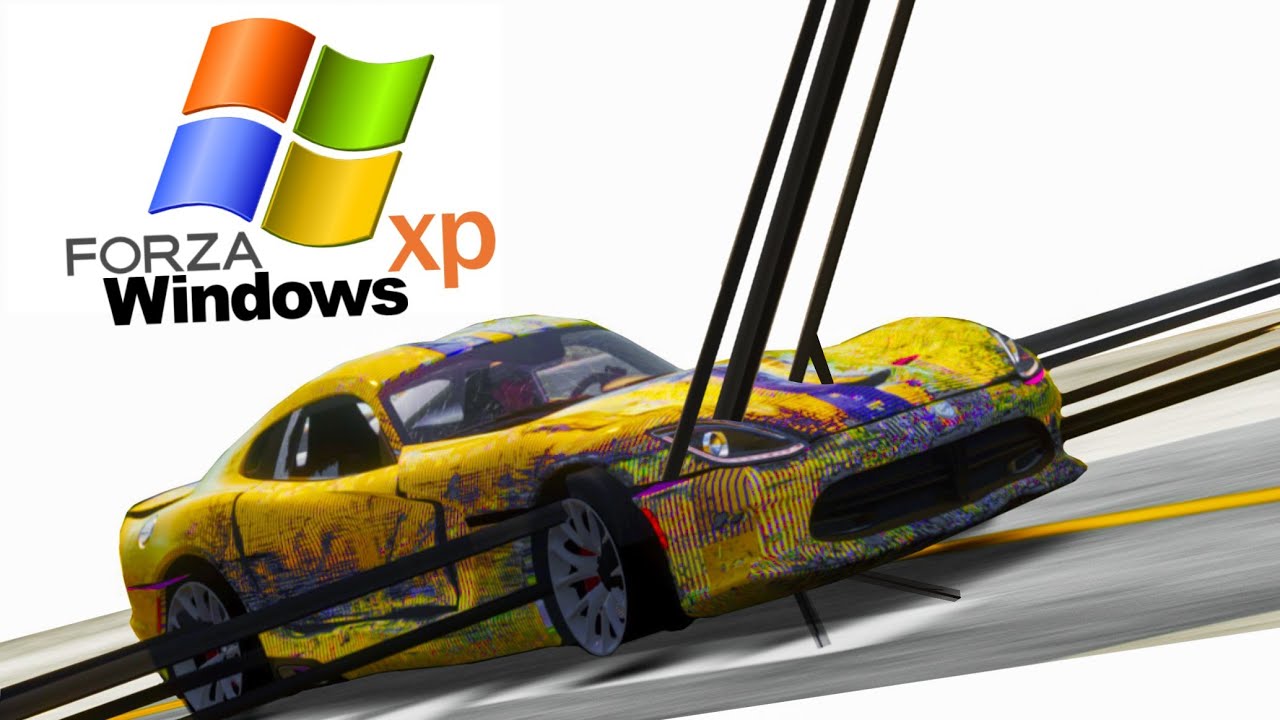Поврежденная Forza для Windows XP...