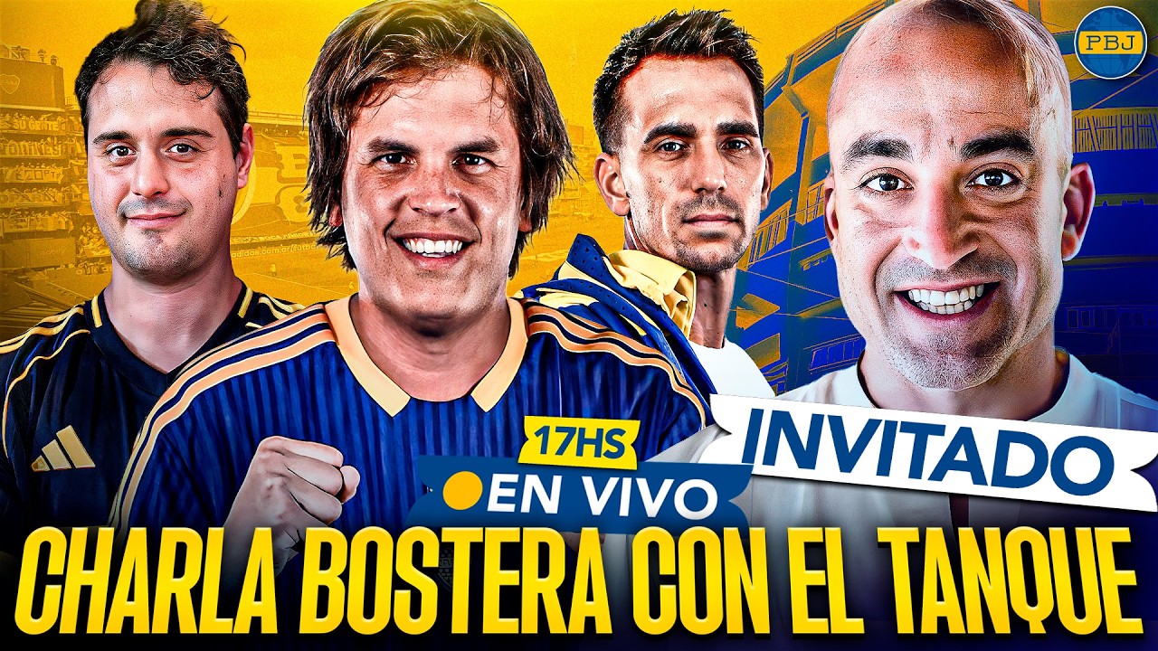 CHARLA BOSTERA CON SANTIAGO SILVA - PLANETA BOSTERO CON GUSTAV, MOUCHE, SANGRE Y LUCHO COFANO