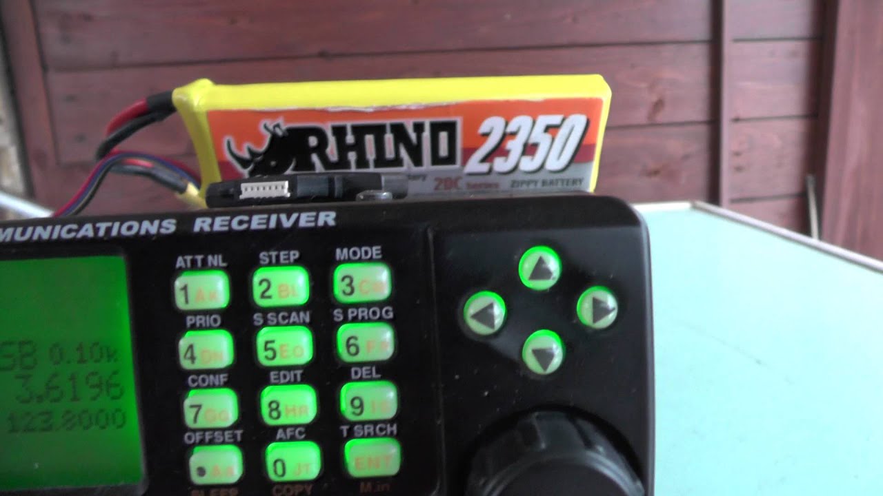 AOR AR8600 MK.II на даче 2.04.2016.