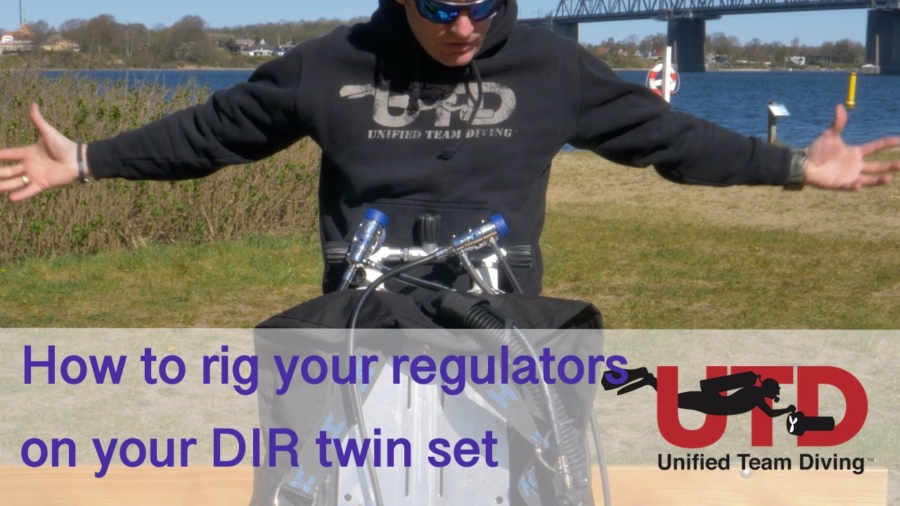 How to configure your first and second stage on your DIR regulator system for a twinset.