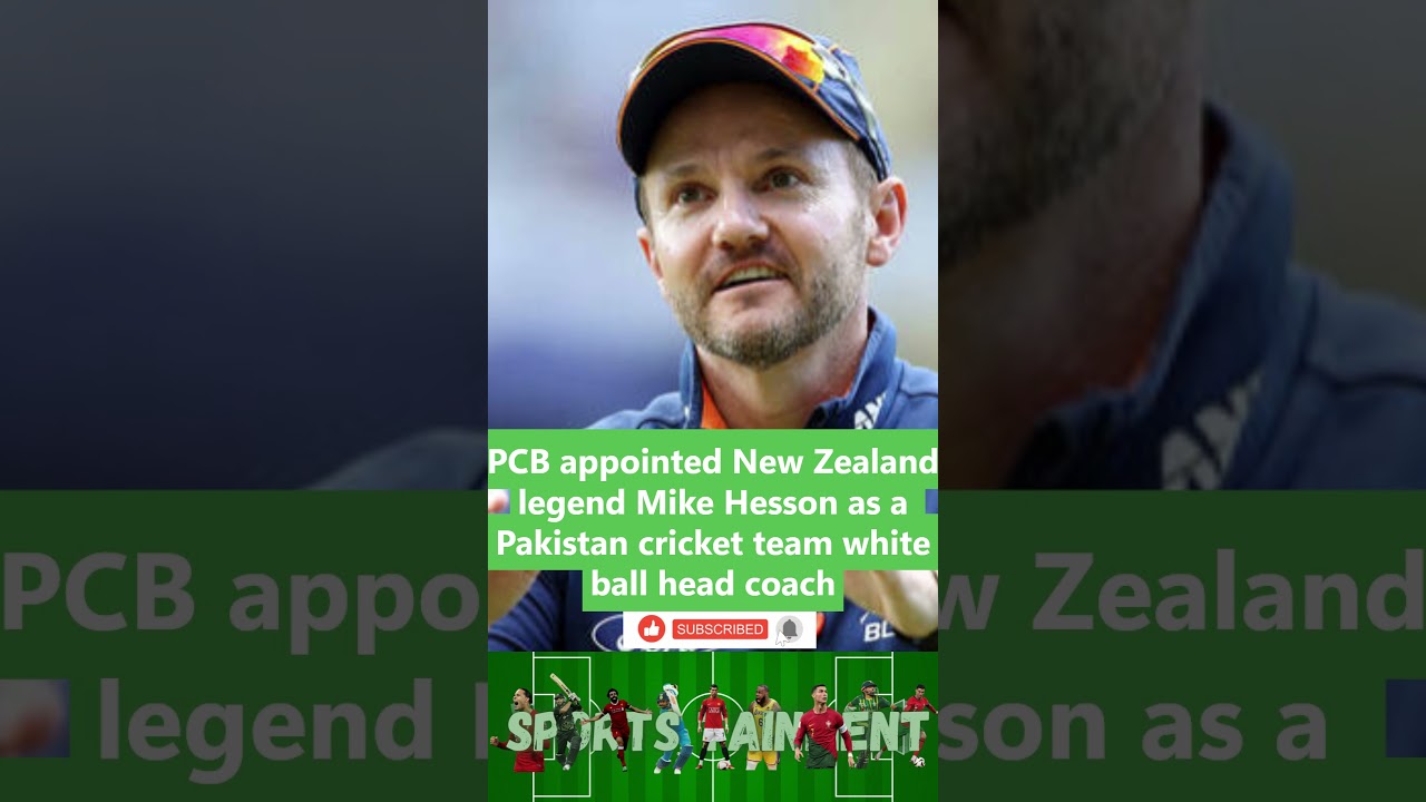 Mike Hesson Pakistan Cricket Team new coach appointed...
