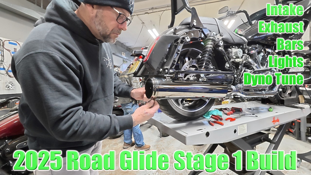 New Road Glide Great Beginner Stage 1 Build - Great Start !