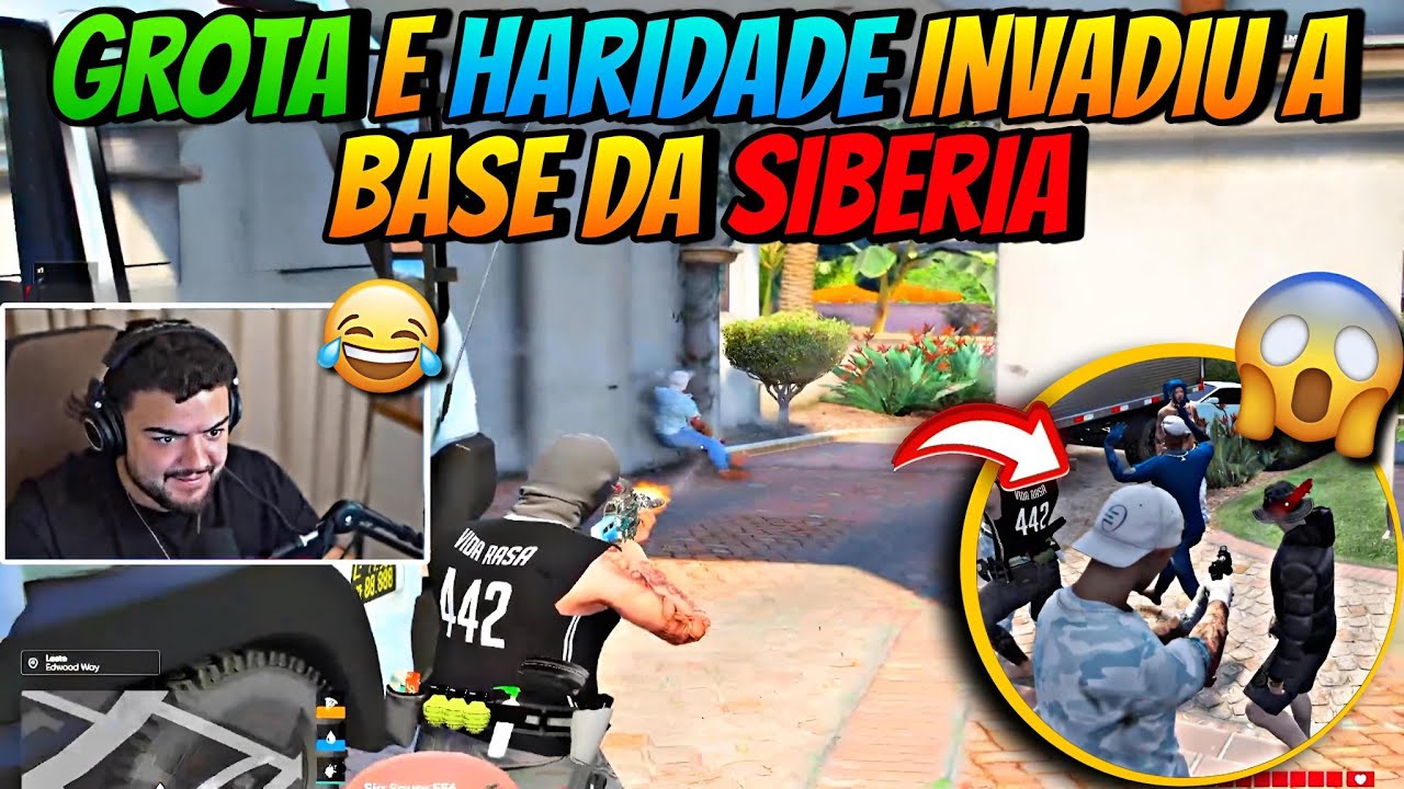 GROTA JUNTO COM O HARIDADE INVADIU A BASE SA SIBERIA🔥 ELES ROUBARAM UMA CARGA?😱 | COMPLEXO CLIPES