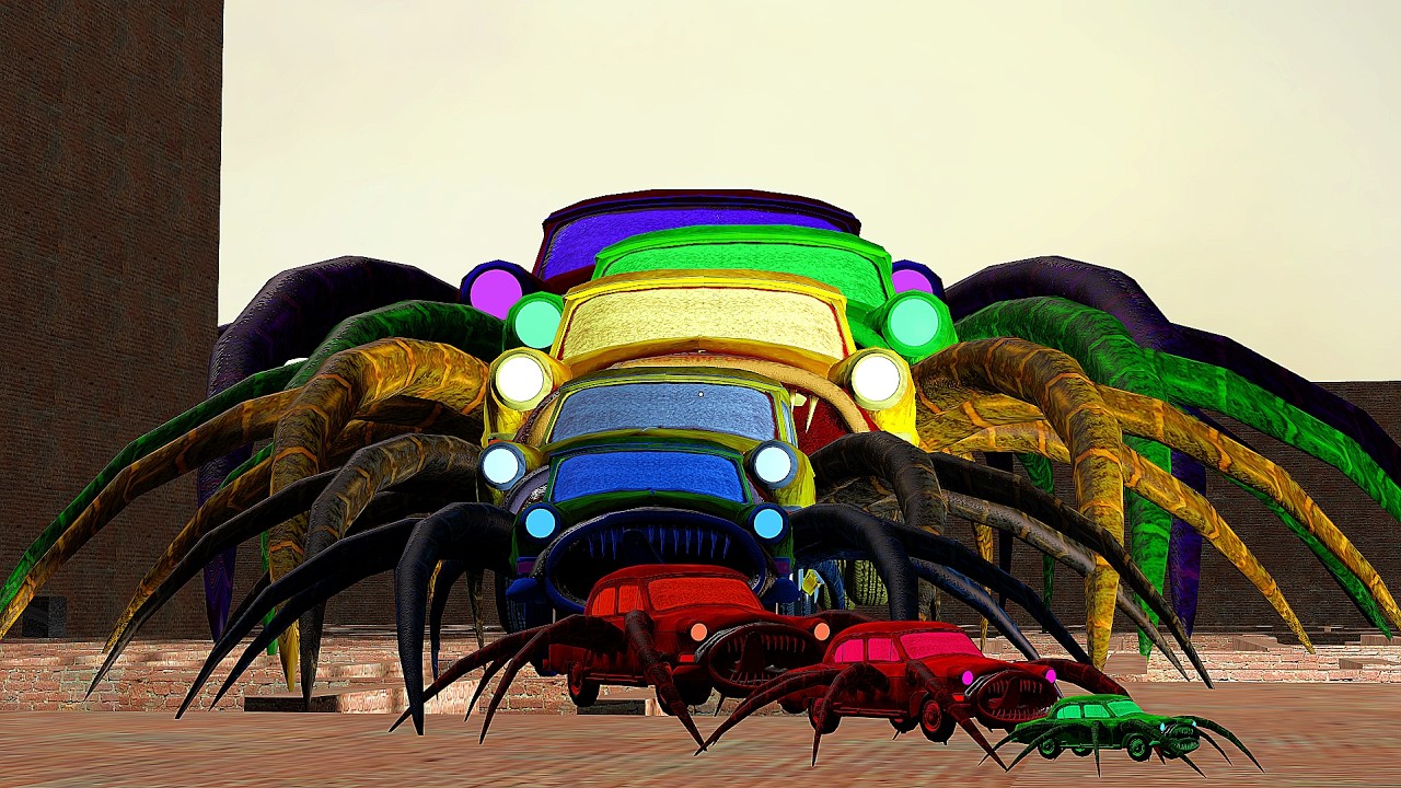 The Car Eater Family is staring at something&hellip; | GMod
