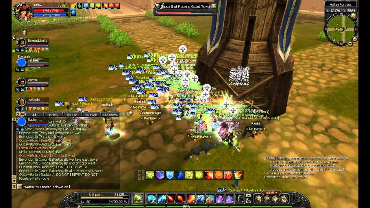 Silkroad Online - Fortress war