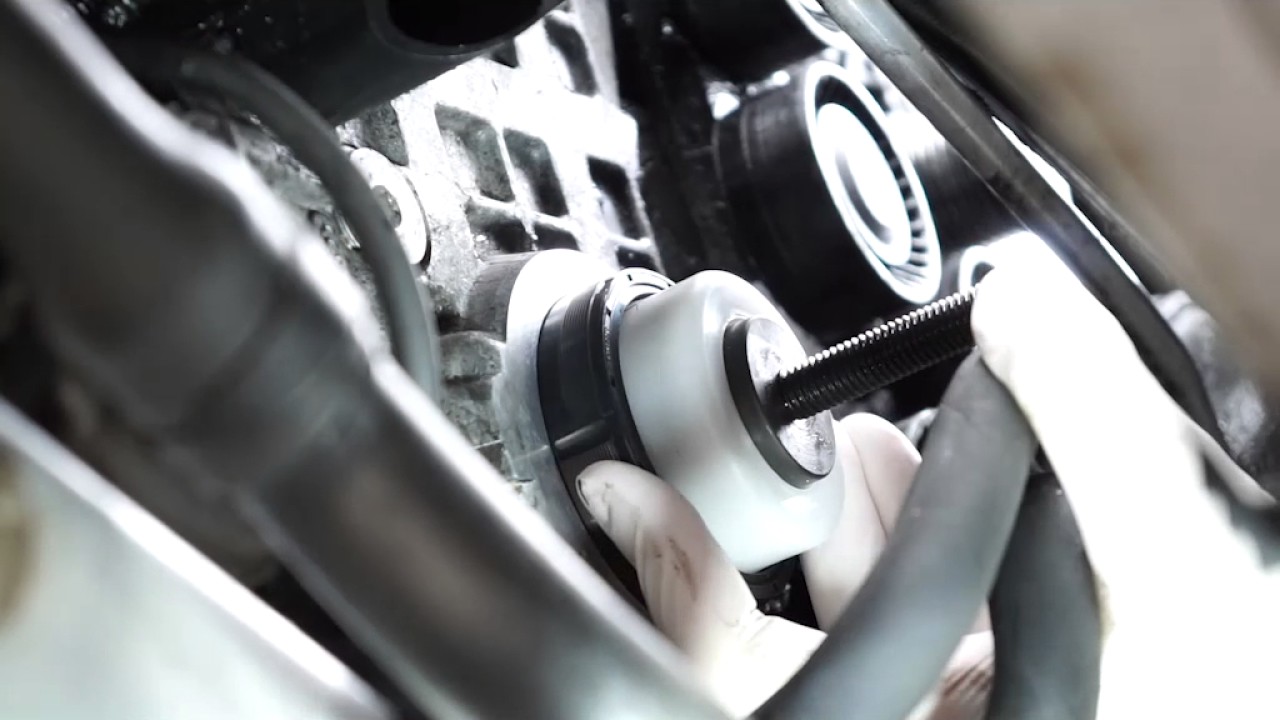Замена переднего сальника коленвала BMW N54-N52 2006-2013