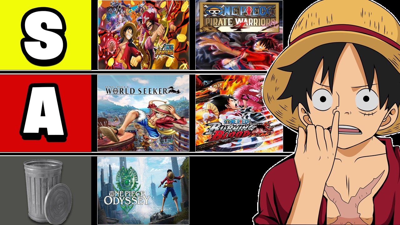 I Played EVERY One Piece Game Ever Made and RANKED Them!