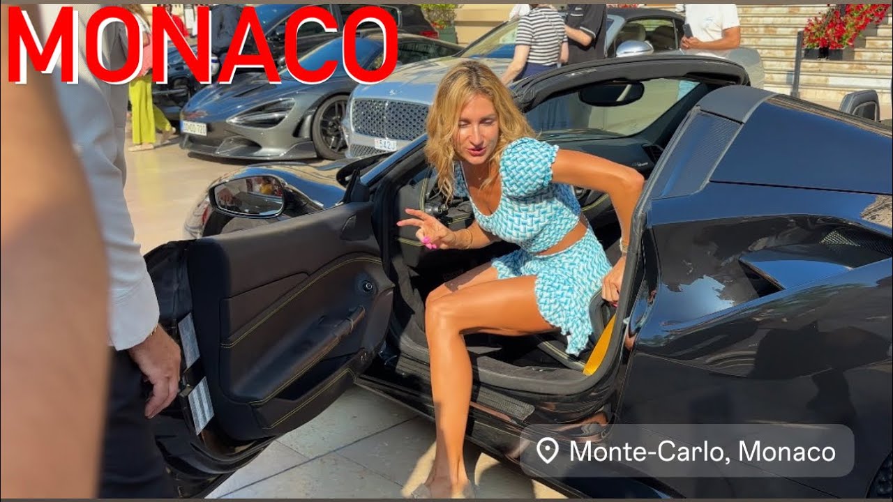 MONACO LUXURY LADY LIFESTYLE.COMPILATIONS LADY NIGHT🔥#monaco #billionaires #supercars 
