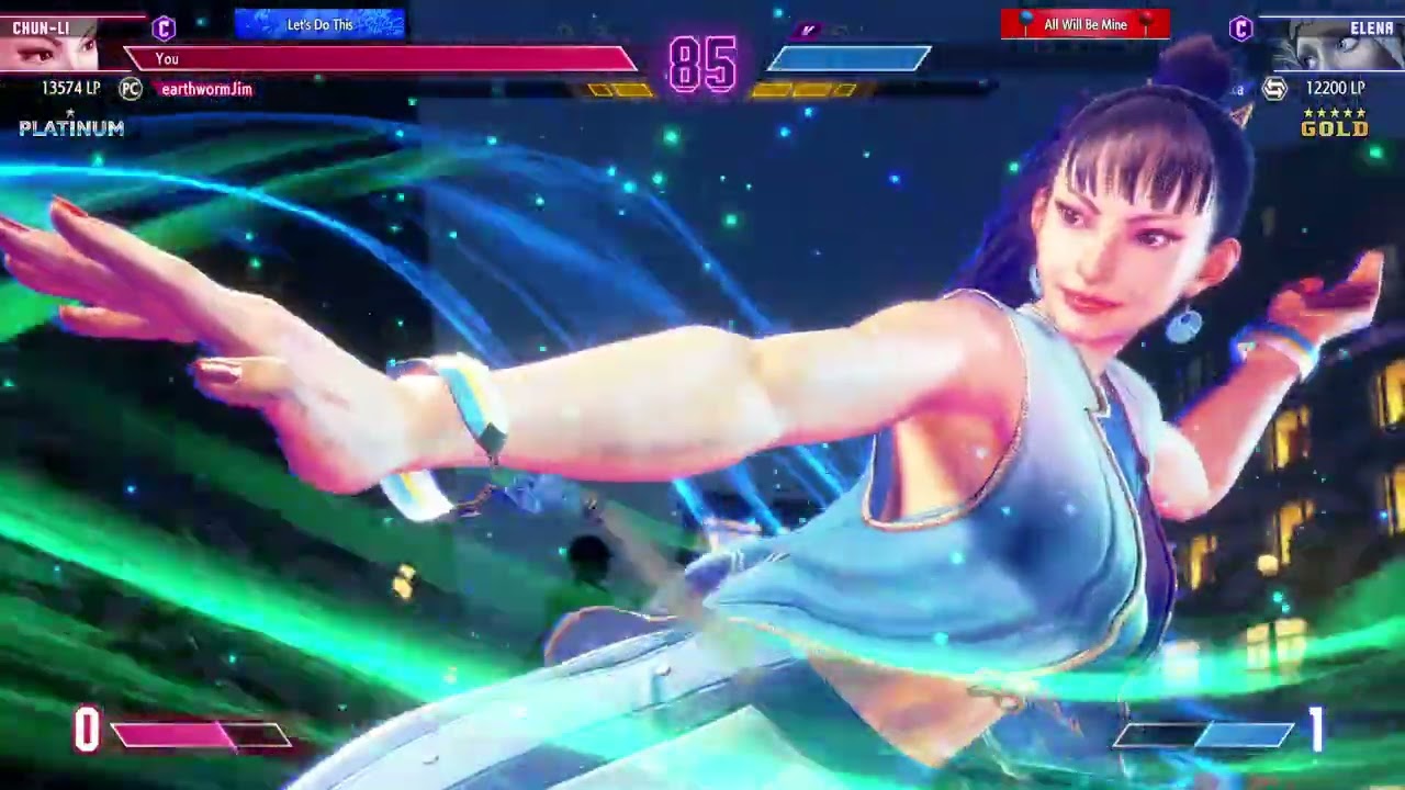 SF6 - earthwormJim (Chun-Li) vs Anayka (Elena)