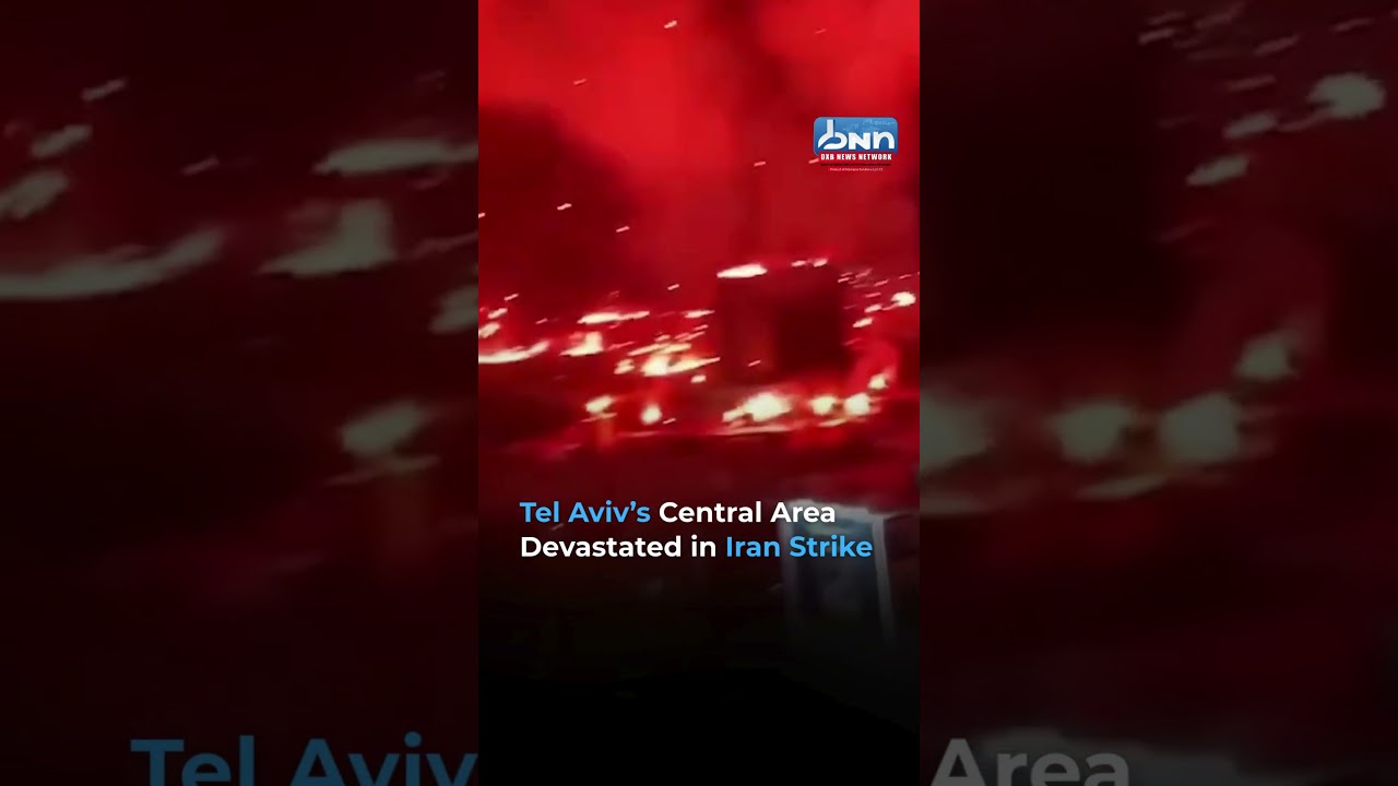 Massive Missile Strike Reported on Tel Aviv &mdash; Israel Responds Amid Escalation