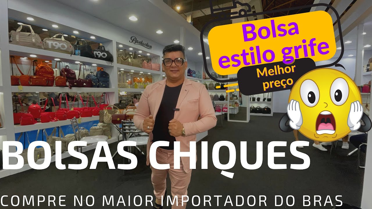 ACHEI NO BRÁS - O MAIOR IMPORTADOR DE BOLSAS DO BRÁS , PREÇOS QUE NINGUÉM TEM #brazil #moda