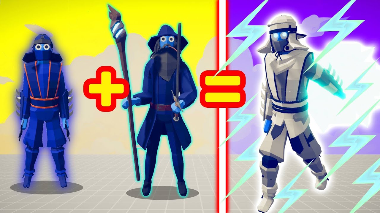 FUSION OF WIZARD + SENSEI | TABS - Totally Accurate Battle Simulator