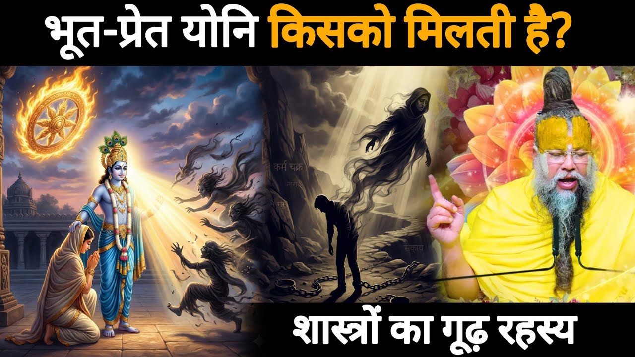 शास्त्रों का गूढ़ रहस्य- भूत-प्रेत योनि किसको मिलती है?
