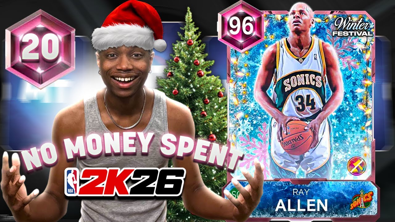 ЗИМНИЙ ФЕСТИВАЛЬ! ЛУЧШАЯ КОМАНДА В NBA 2K26 MyTEAM БЕЗ НИ КОПЕЙКИ, ЧАСТЬ 20