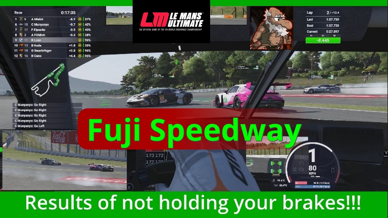 LMU Daily Races Fuji Speedway Top 5 Finish